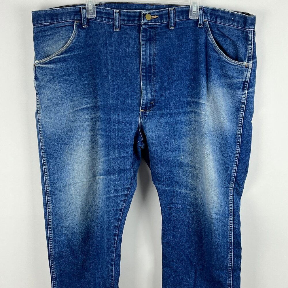 Unbranded Jeans Size 46x29 Blue Straight Rise 13.5in Cotton Polyester